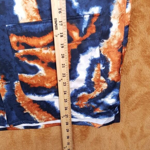 NICHOLAS DALEY Mens Shirt Small Blue Button Up Utility SUMINIGASHI ALOHA $695 - Picture 10 of 11